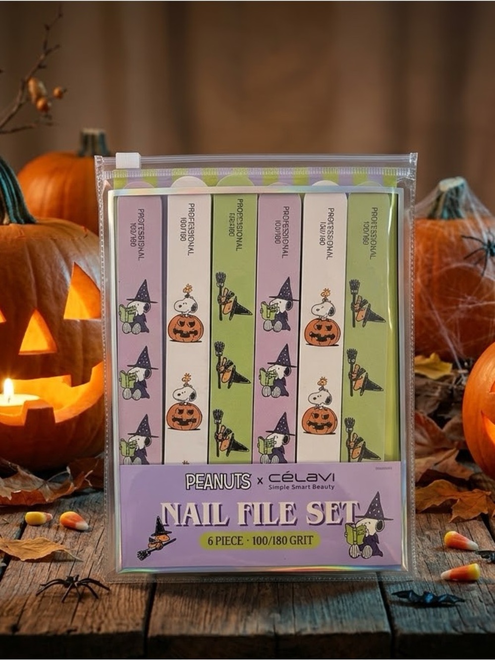 Snoopy Halloween limited edition nail file set